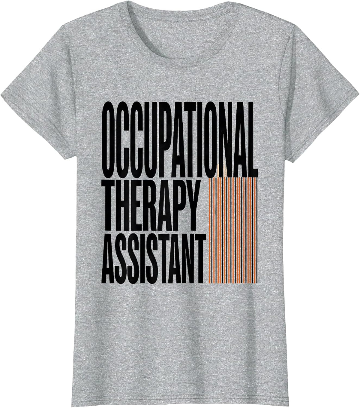 Occupational Therapy Assistant Funny OT Assistant Retro T-Shirt - Heather Grey