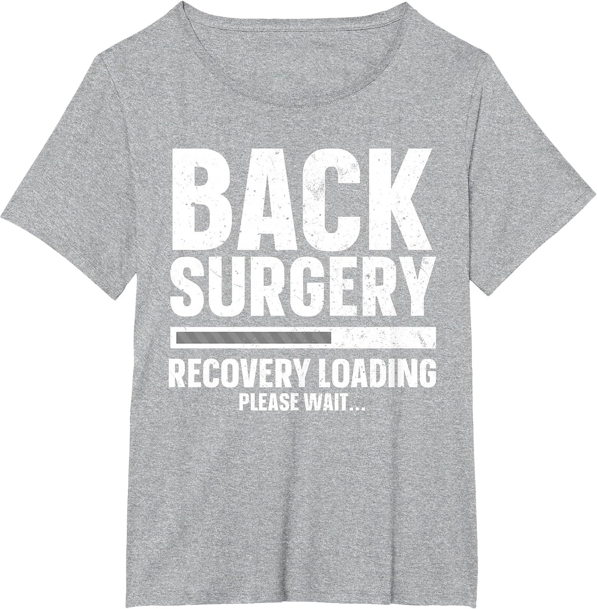 Back Surgery Design for Men Women Post Back Surgery Recovery T-Shirt - Heather Grey