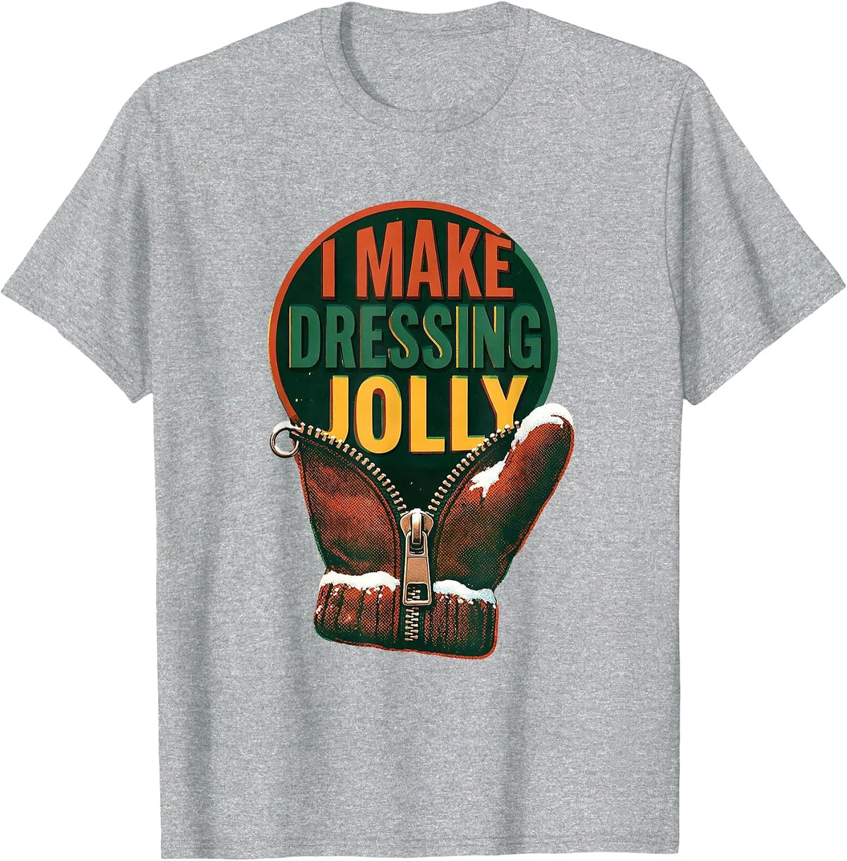 Men's I Make Dressing Jolly Occupational Therapist Christmas T-Shirt - Heather Grey