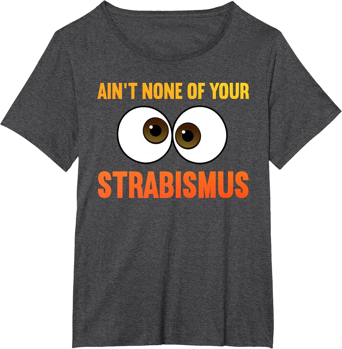 Funny Eye Surgeon Art for Men Women Eye Doctor Optometrist T-Shirt - Dark Heather Grey