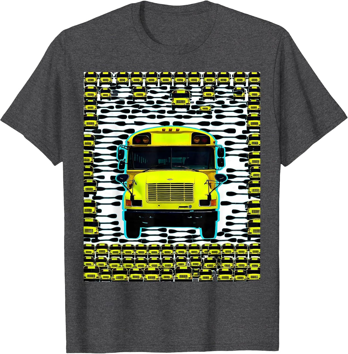 School Bus Driver Humor Appreciation Gift T-Shirt - Dark Heather Grey