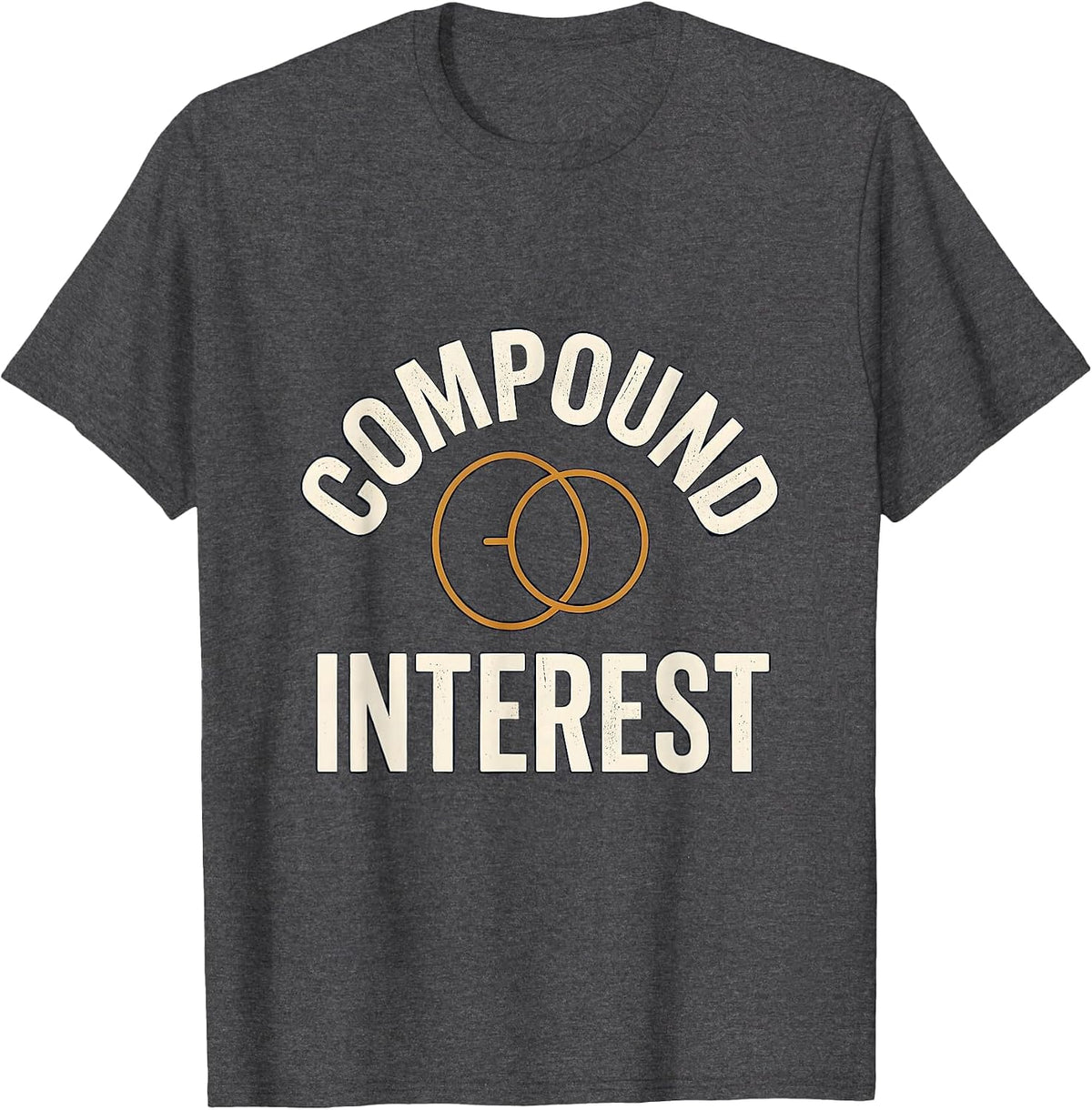 Men's Compound Interest Funny Chemistry Science Lover Gift T-Shirt - Dark Heather Grey