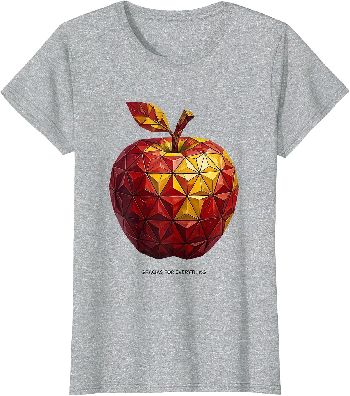 Gracias For Everything Spanish Teacher Design T-Shirt - Heather Grey