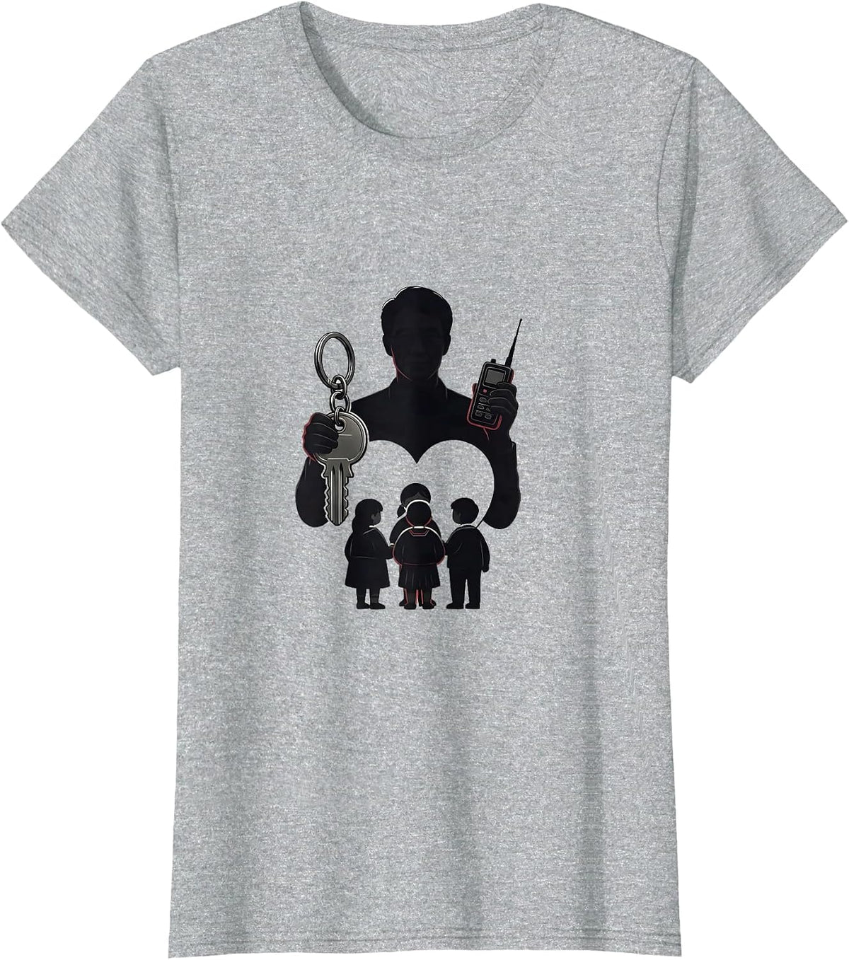 Principal Leader Minimalist Appreciation Gift T-Shirt - Heather Grey