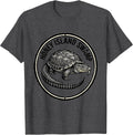 Men's Honey Island Swamp Woodcut Engraving Florida Swamp Pride T-Shirt - Dark Heather Grey