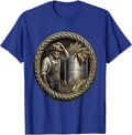 Thankful Farmer Grain Silo Thanksgiving Harvest T-Shirt - Royal Blue