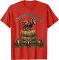 Men's I Keep Adding Goats Anyway Funny Goat Owner Farmer Humor T-Shirt - Red