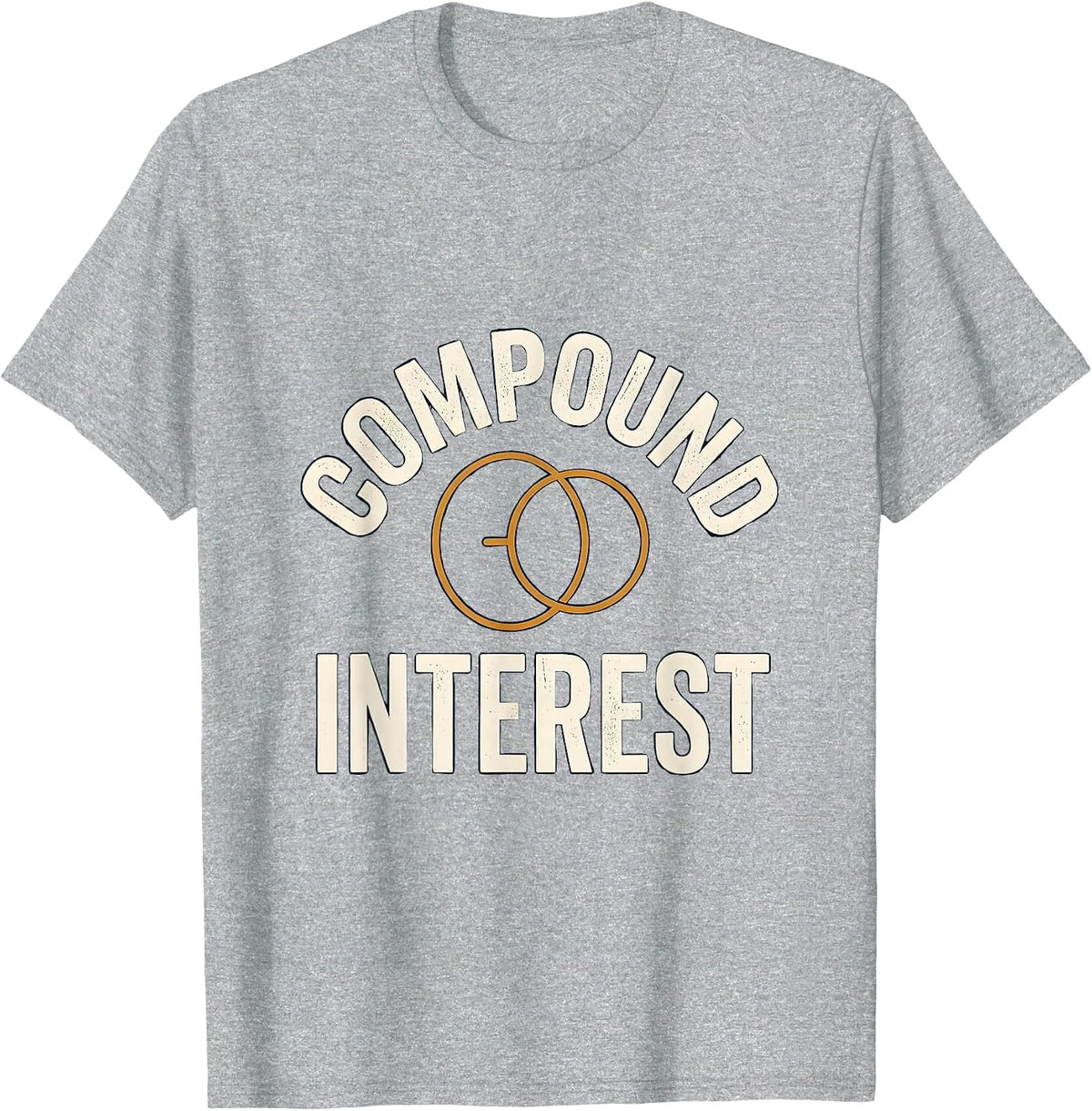 Men's Compound Interest Funny Chemistry Science Lover Gift T-Shirt - Heather Grey