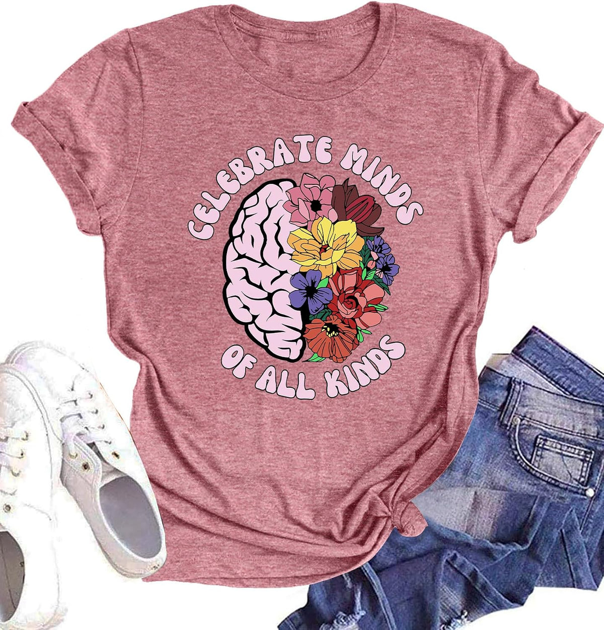Special Education Teacher Shirts for Women SPED Teachers Graphic T-Shirts Teaching Life Gift Short Sleeve Tee Tops - D-pink