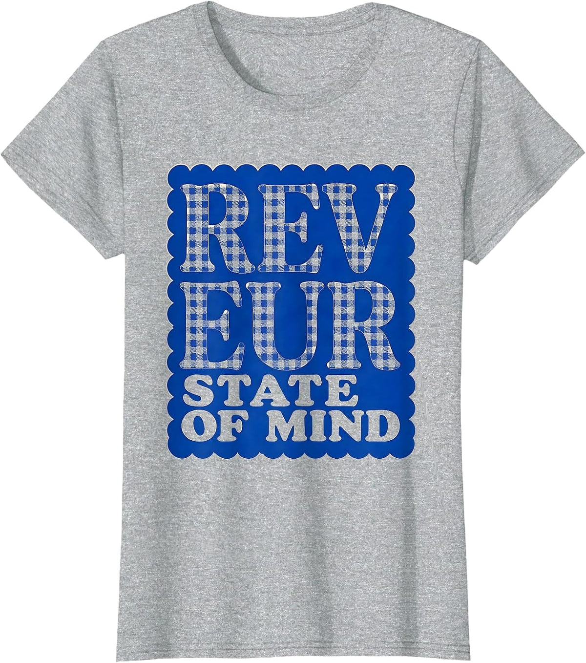 Reveur State of Mind Dreamer House Design T-Shirt - Heather Grey