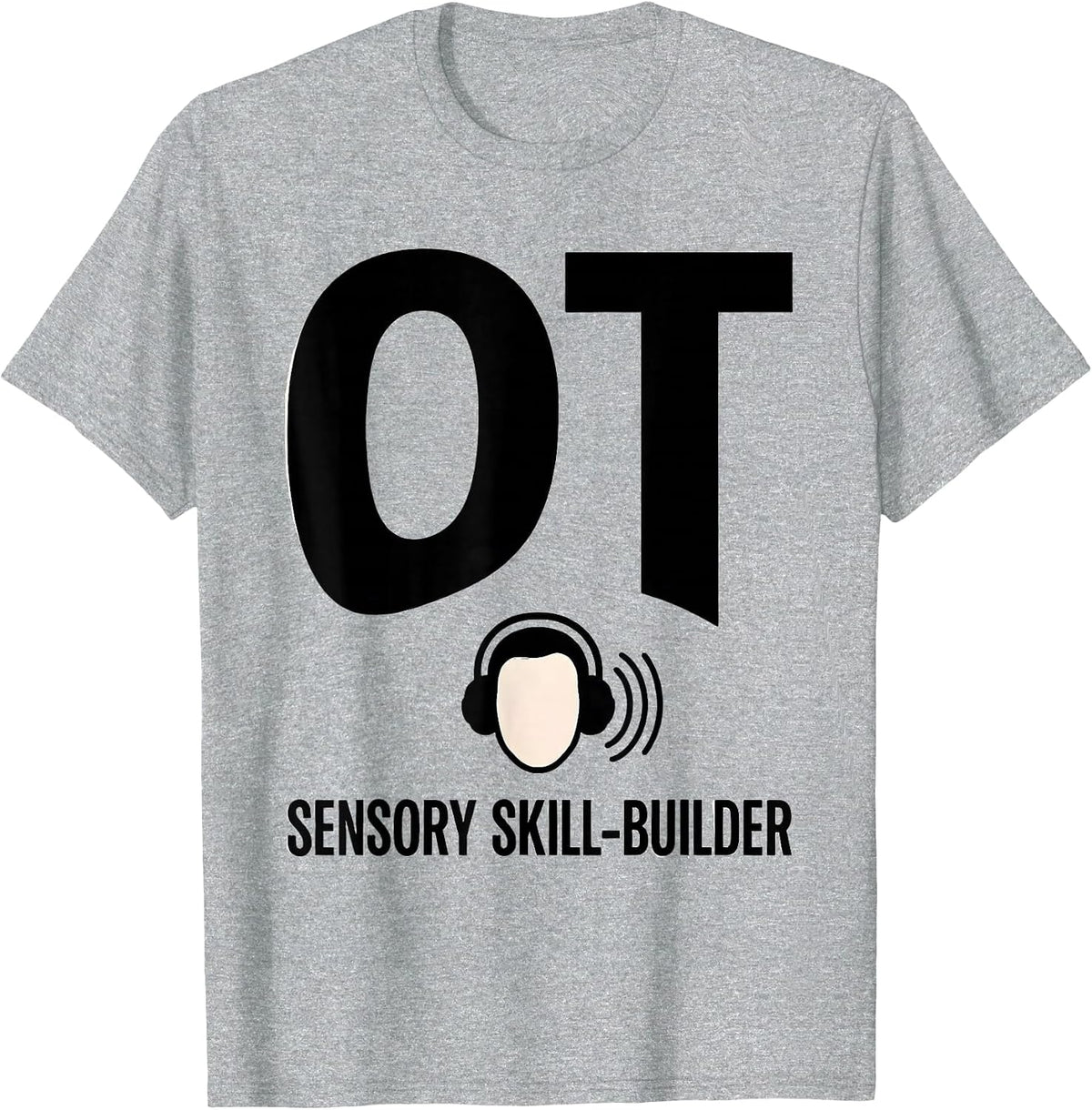 Men's OT Sensory Skill-Builder Occupational Therapy Professional T-Shirt - Heather Grey