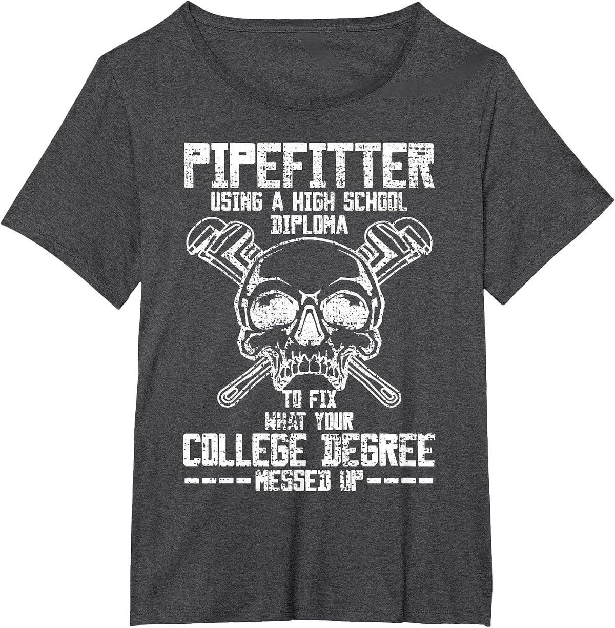 Pipefitter T-Shirt - Dark Heather Grey