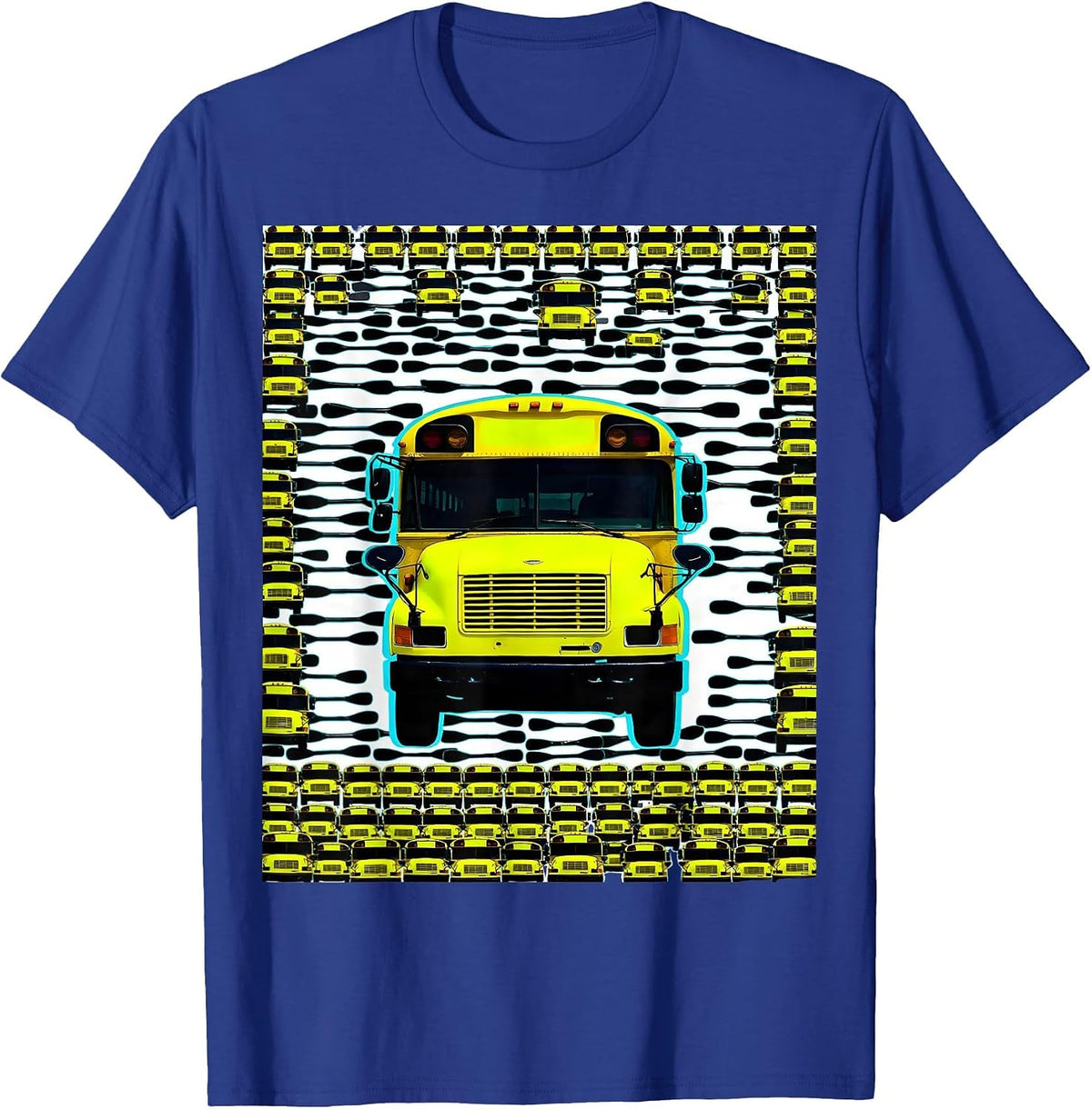 School Bus Driver Humor Appreciation Gift T-Shirt - Royal Blue