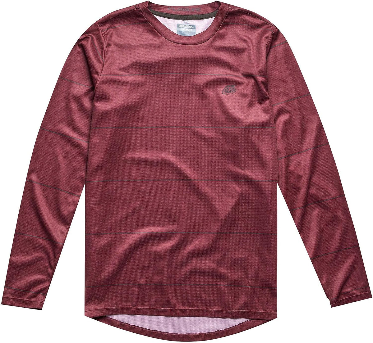 Troy Lee Designs Flowline Long Sleeve Jersey - Revert Wine