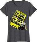 Women's I'll Have You Know I'm Quite Charming — Honey Badger Funny T-Shirt - Dark Heather Grey