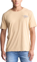 Buffalo David Bitton Men's Short Sleeve Logo Tee - Curry