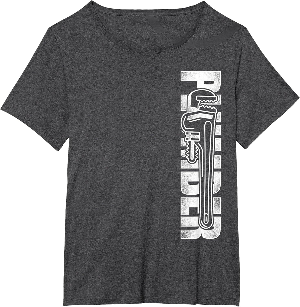 Plumber Vintage Plumber T-Shirt - Dark Heather Grey