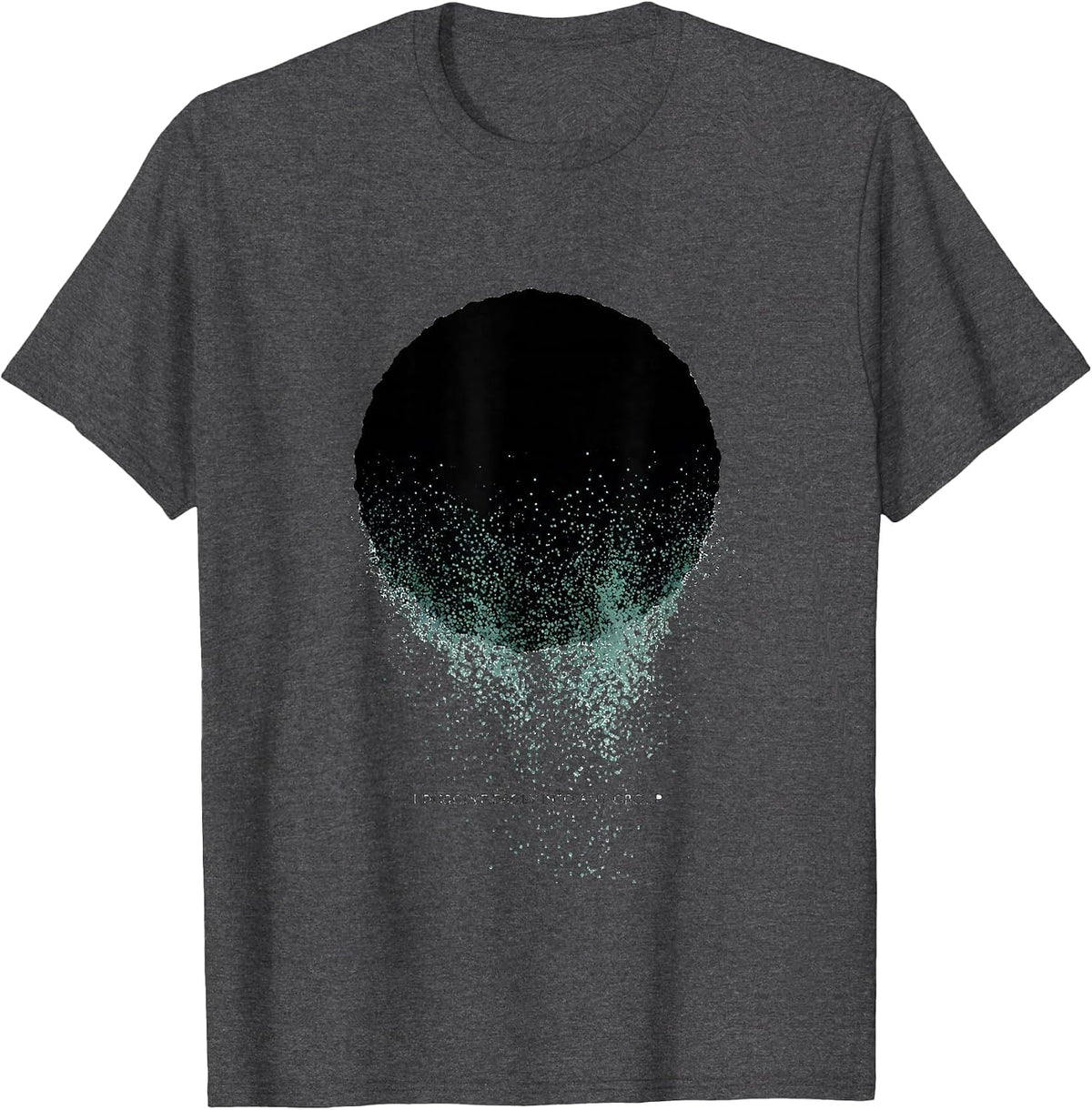 Men's I Dissolve Easily Into Any Group Funny Science Chemistry T-Shirt - Dark Heather Grey