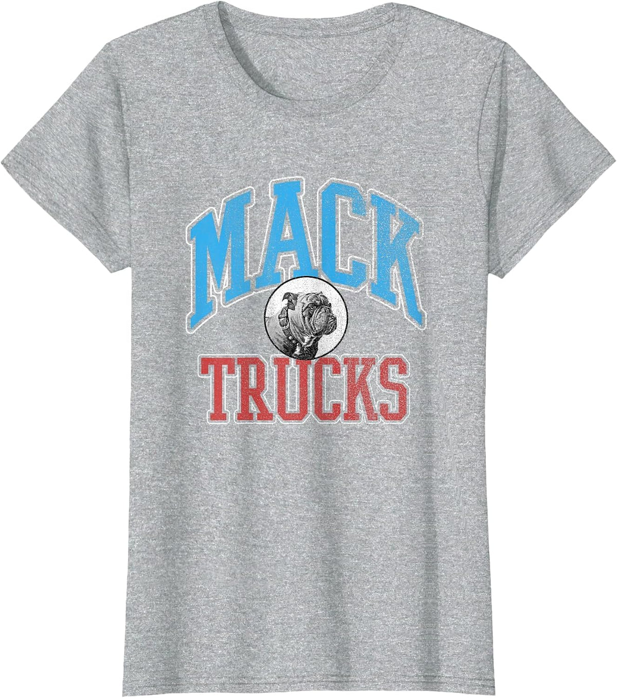 Mack Trucks Athletic Logo T-Shirt - Heather Grey