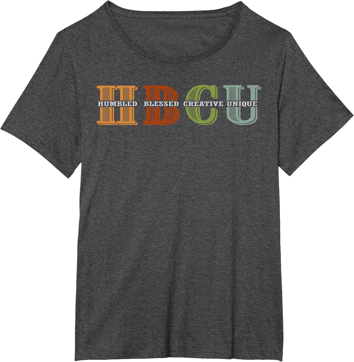 HBCU School Matters Historical Black College Alumni HBCU.ish T-Shirt - Dark Heather Grey