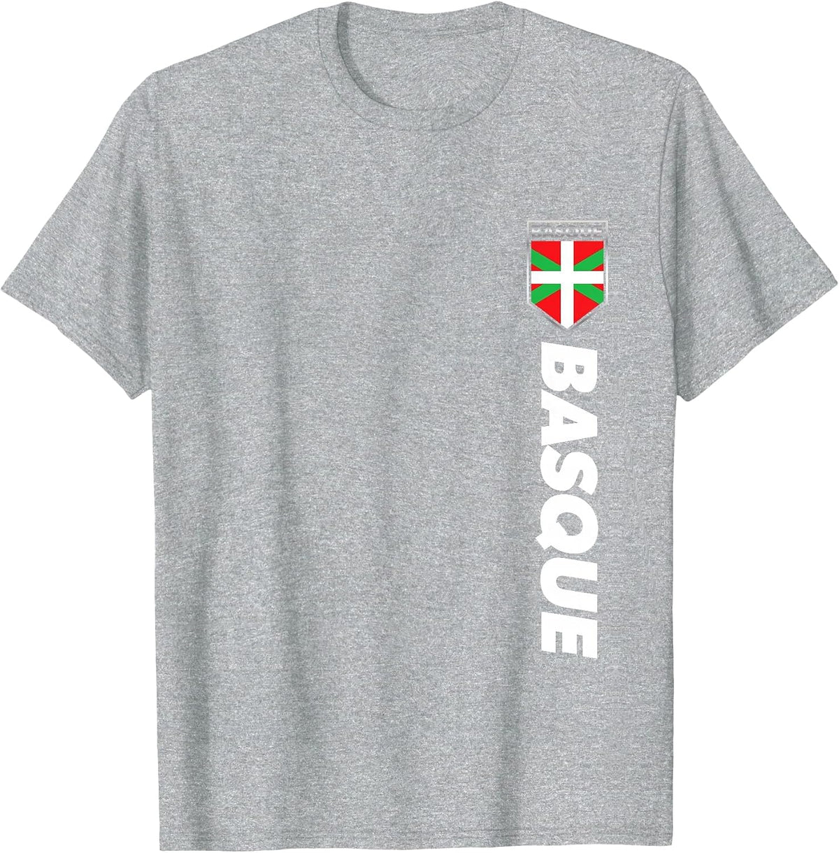 Basque Spain Victory Basque Football Shirt T-Shirt - Heather Grey