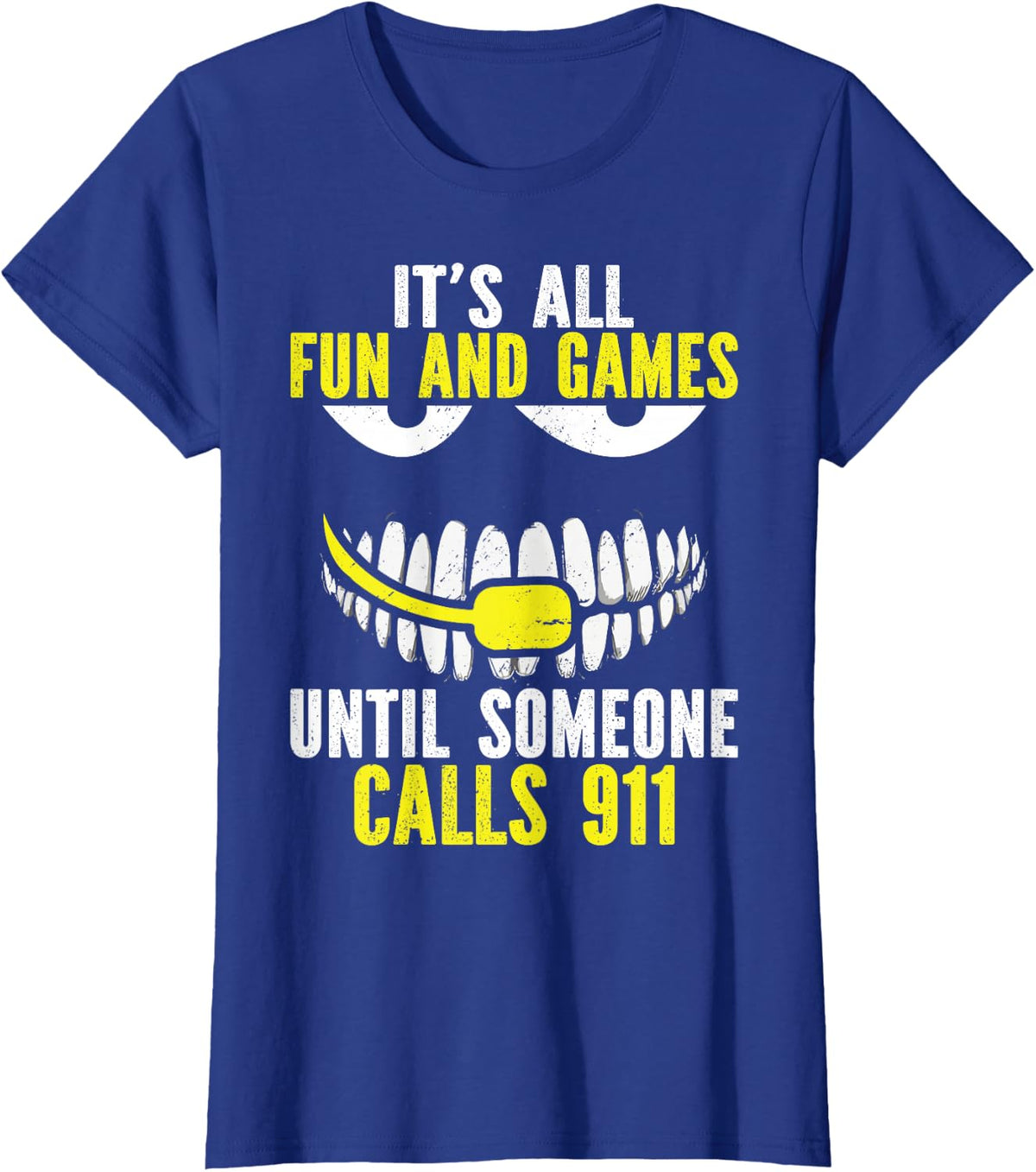 911 Dispatcher Funny 911 Operator T-Shirt - Royal Blue