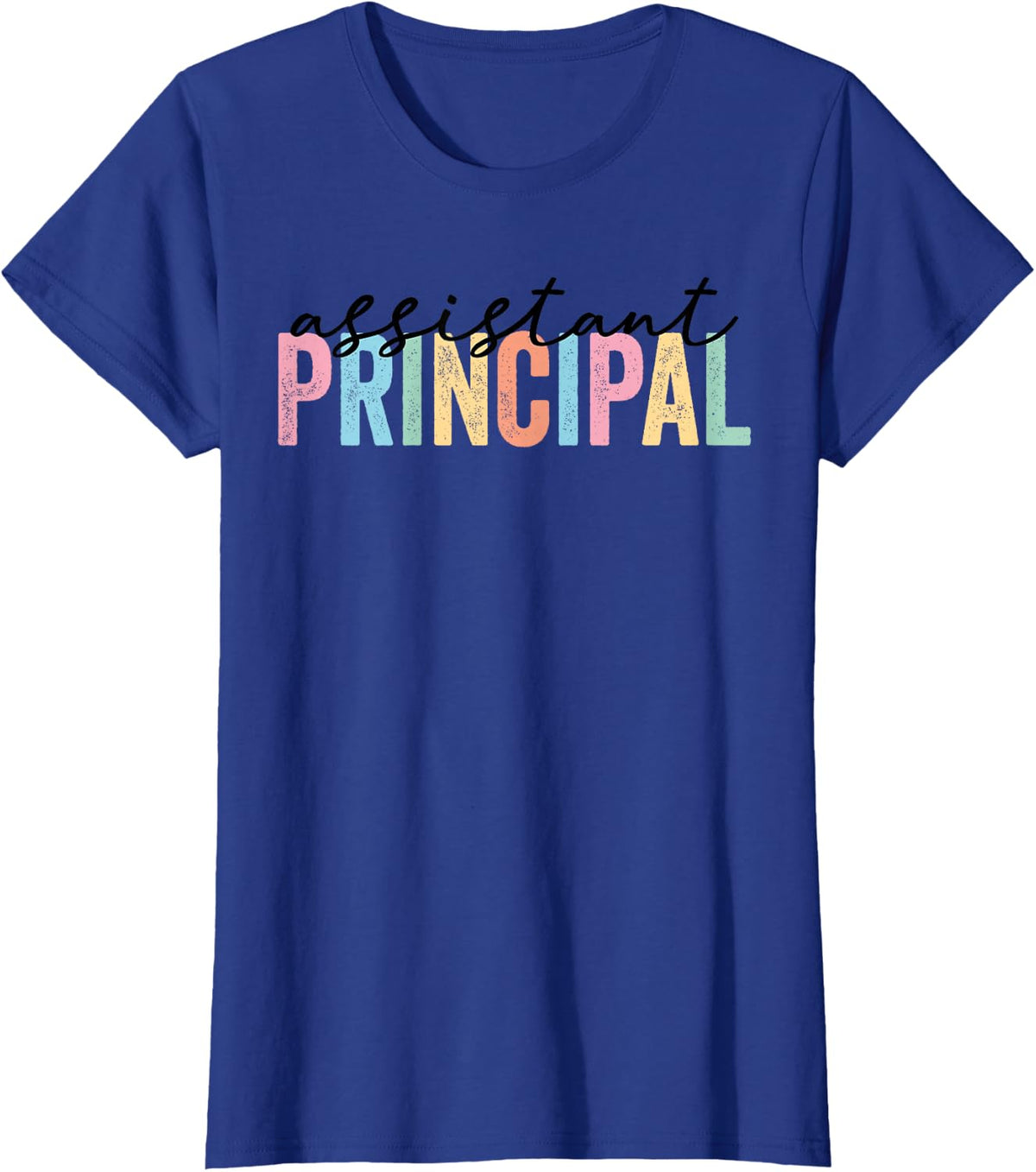 Assistant Principal Funny School Worker women Appreciation T-Shirt - Royal Blue
