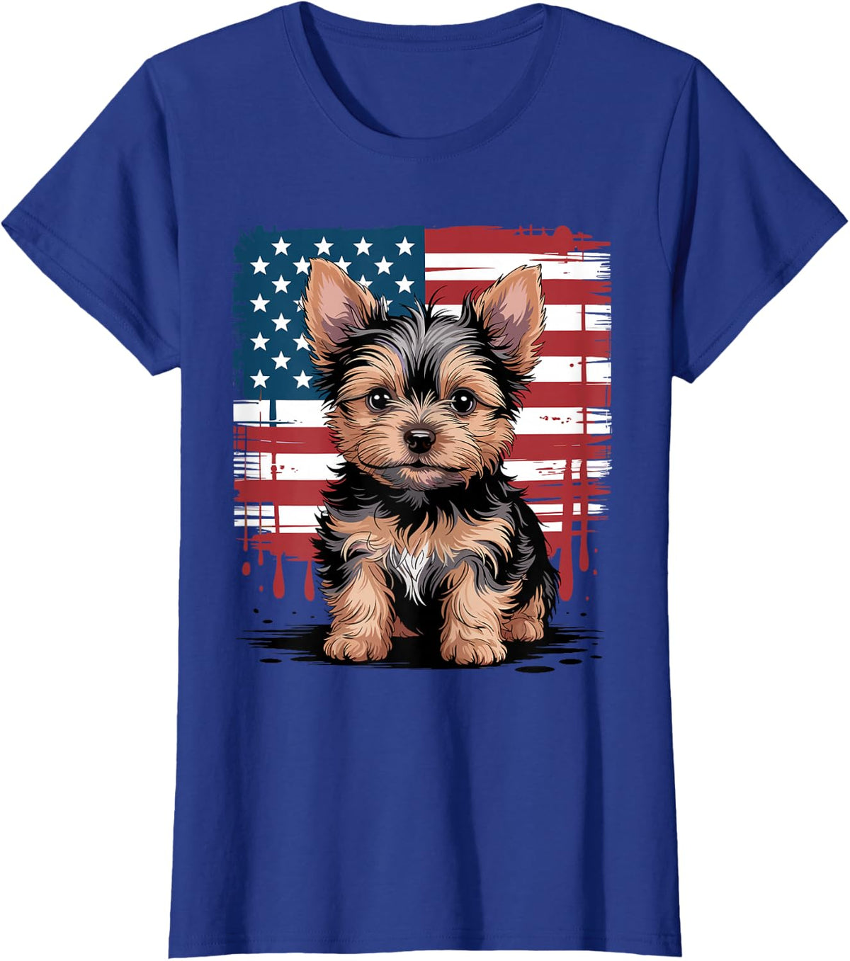 Funny Yorkshire Terrier Design for Men Women Yorkie Lover T-Shirt - Royal Blue
