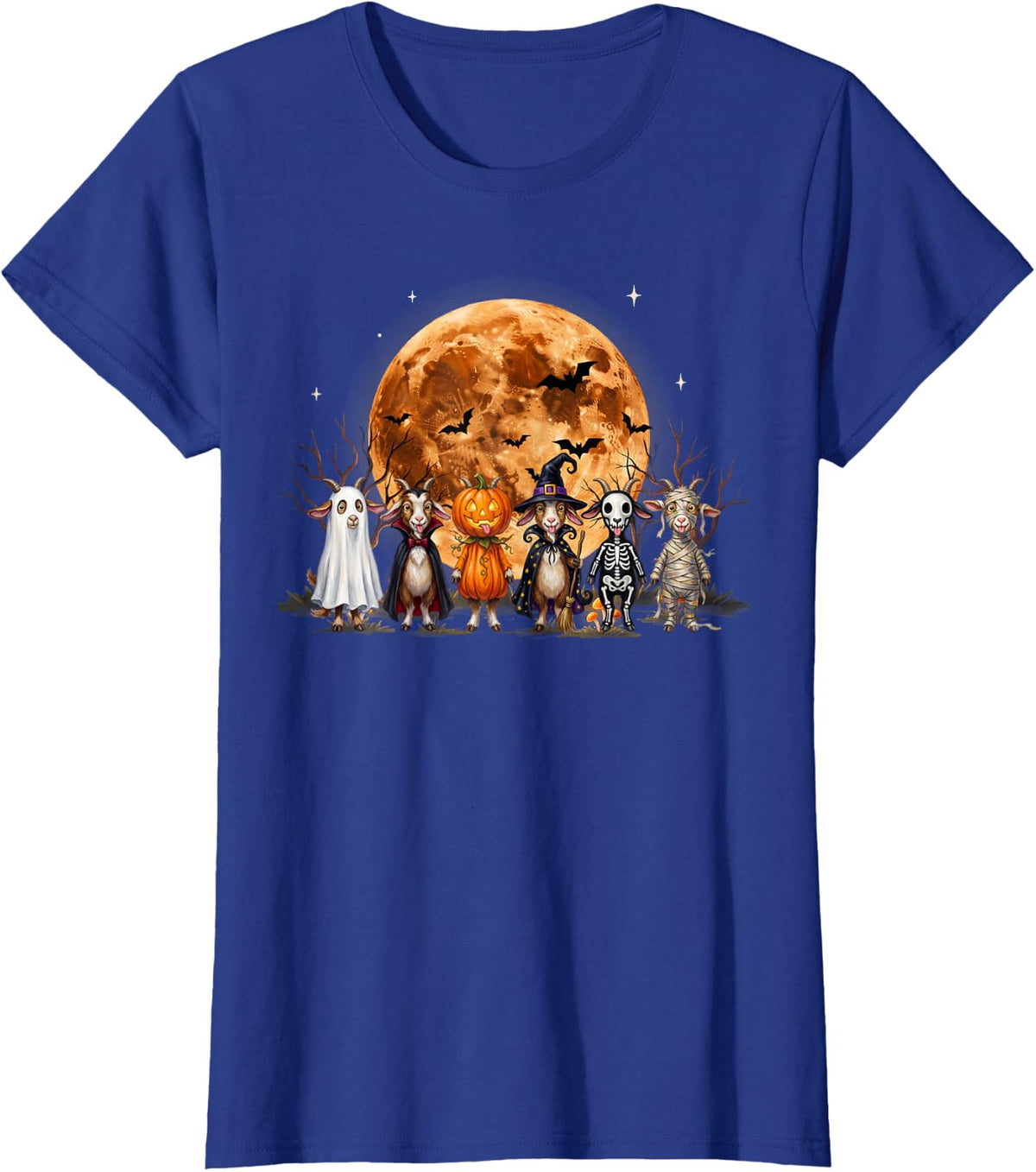 Goat Lover Men Women Kids T-Shirt - Royal Blue