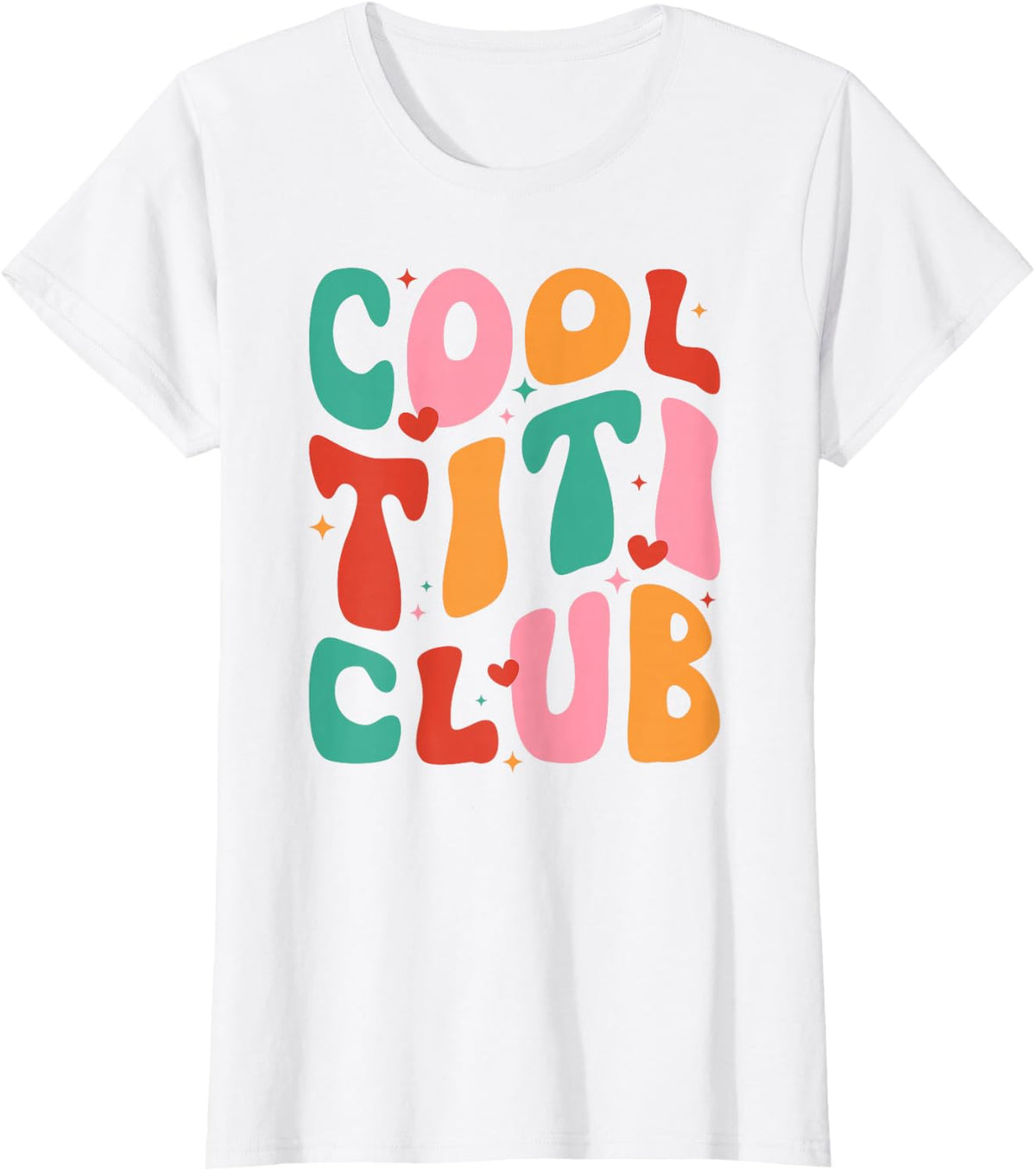 Cool Titi Club Titi Aunt Groovy Titi Auntie T-Shirt - White