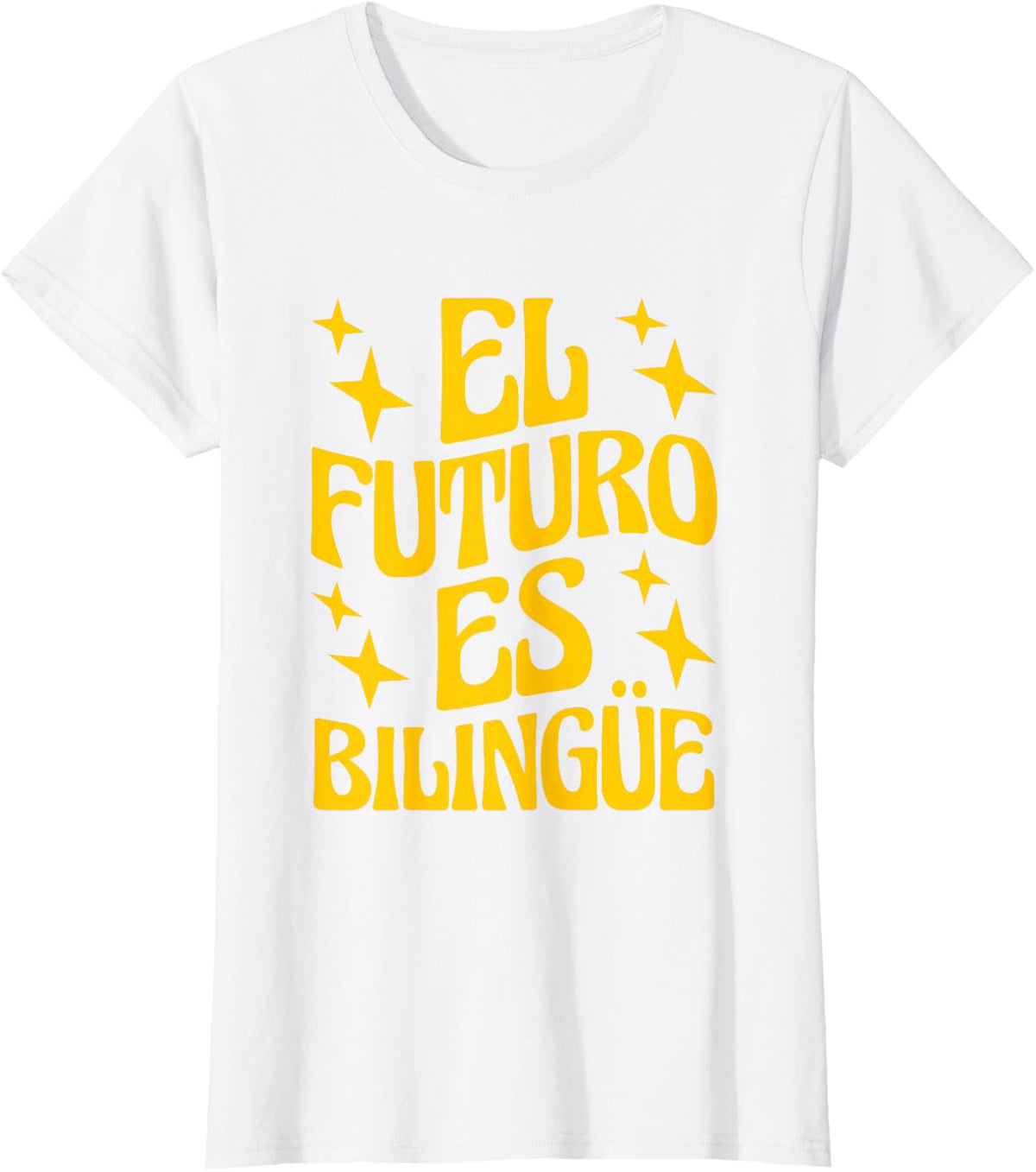El Futuro Es Bilingue Maestra Spanish Teacher T-Shirt - White