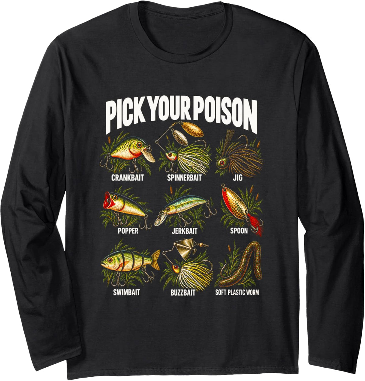 Long Sleeve T-Shirt - Adult Unisex Black