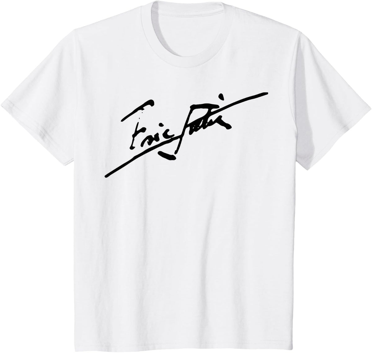 Signatures Satie impressionism music composer pianist T-Shirt - White