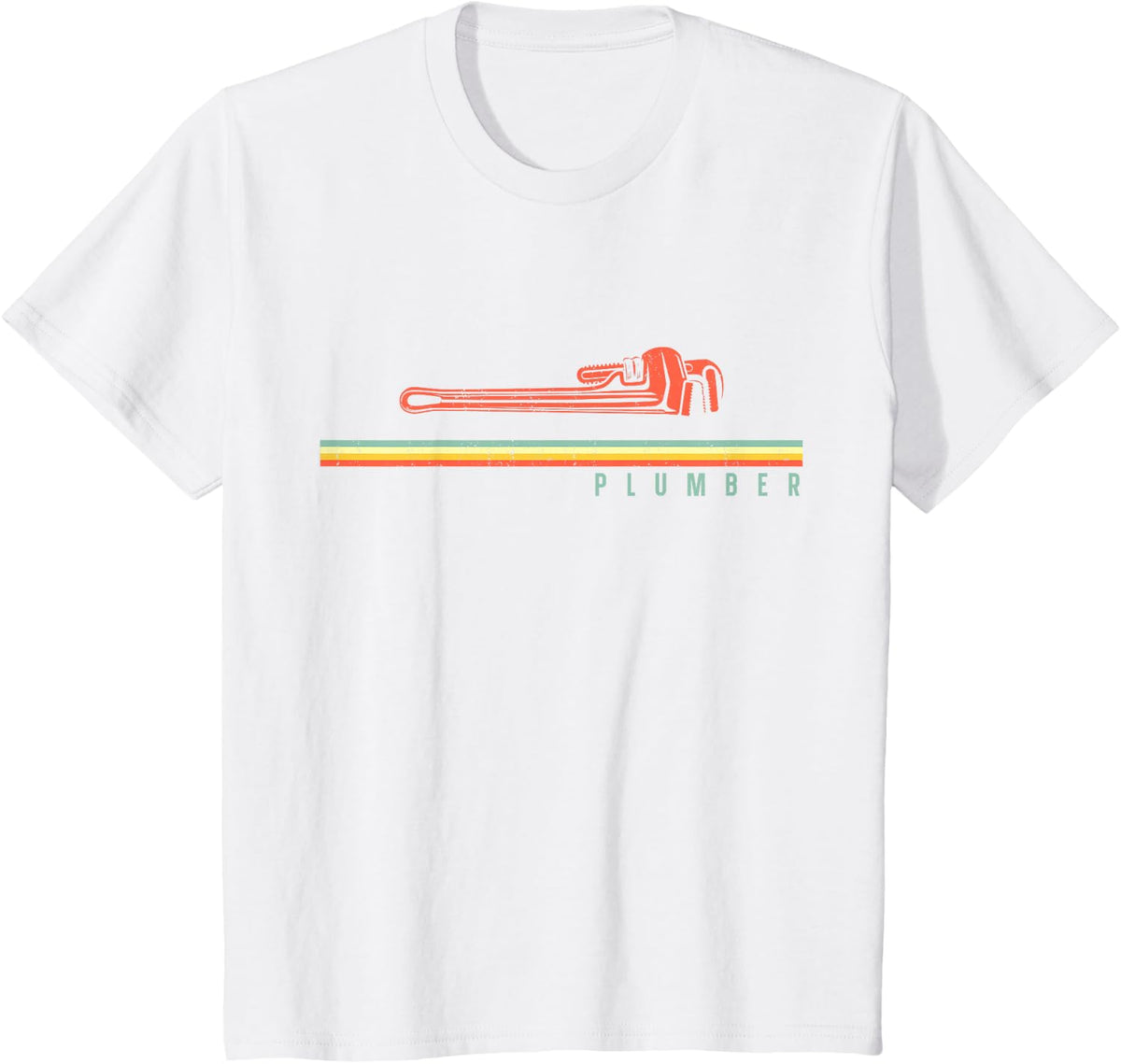 Plumbing Plumber Retro Vintage Plumber Retro T-Shirt - White
