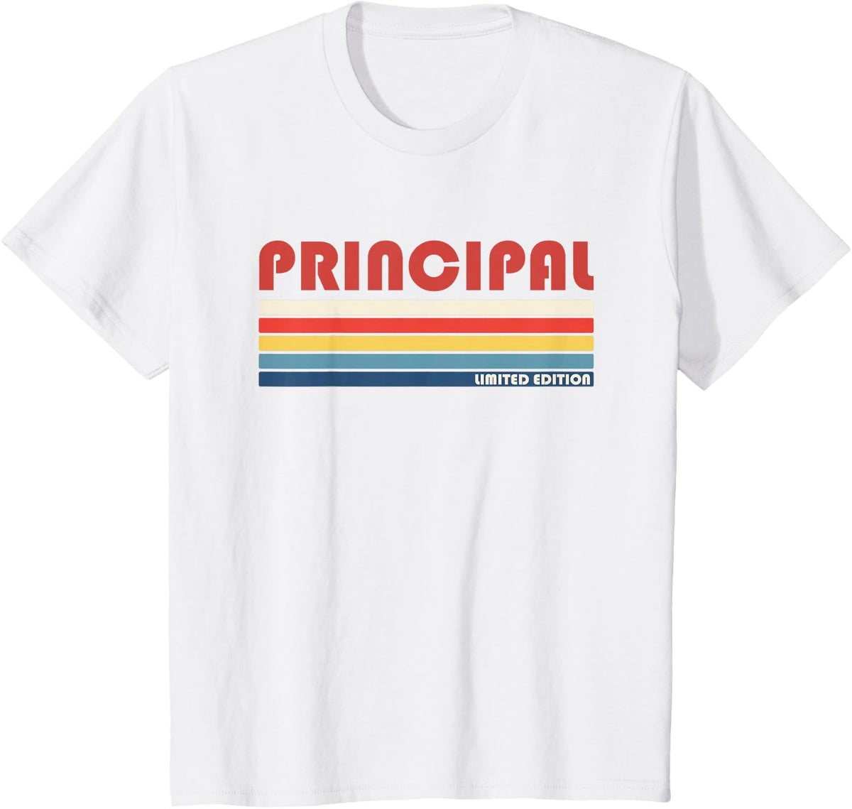 Principal Teacher Educatorretro Vintage T-Shirt - White
