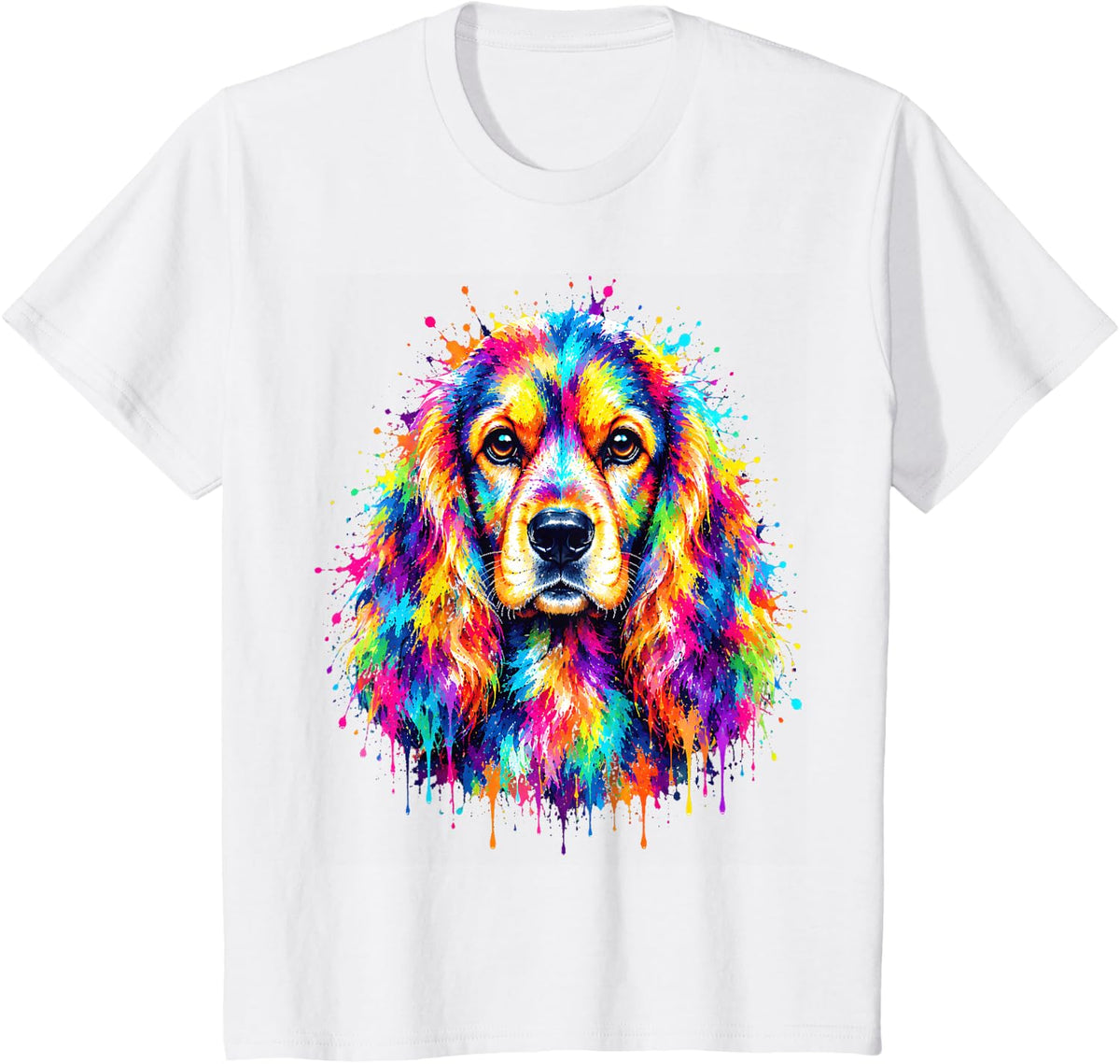 Cocker Spaniel Dog Lover T-Shirt - White