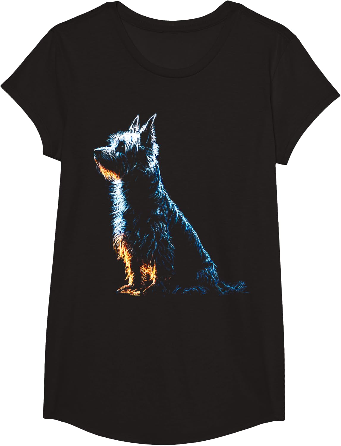 Silky Terrier T-Shirt - Girls Black
