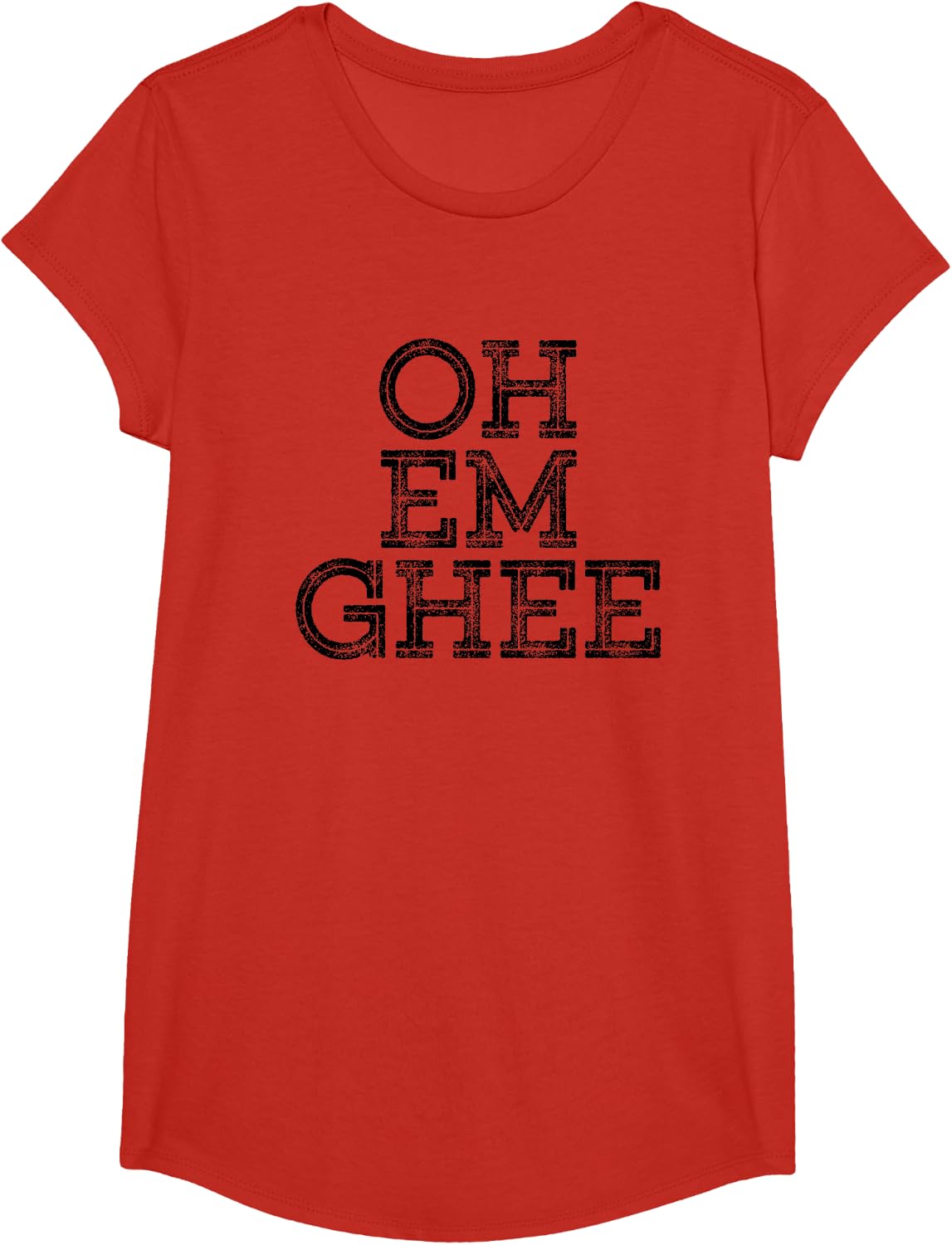 Oh Em Ghee Cute Keto Shirt for Men Women Diet Butter Ketosis T-Shirt - Girls Red