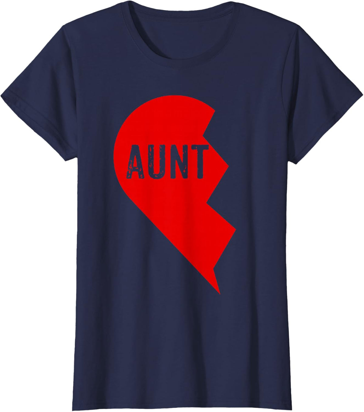 Nephew and Aunt Matching Shirts Outfits Tee 1 T-Shirt - Navy Blue