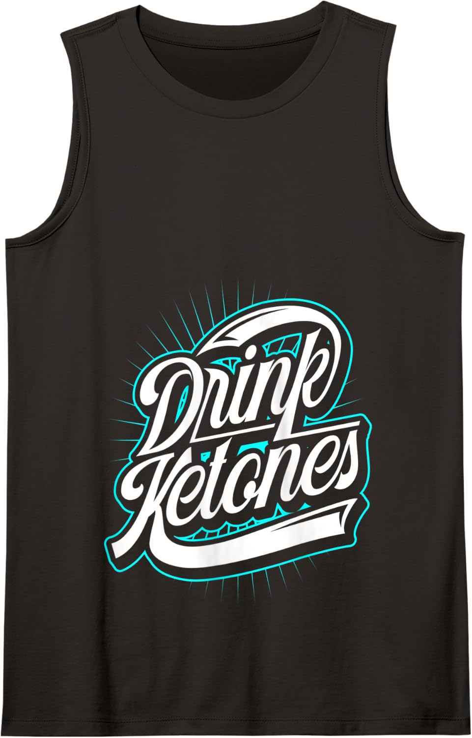 Ketogenic Lifestyle Shirt Drink Ketones Keto Diet Drinks Tank Top - Black