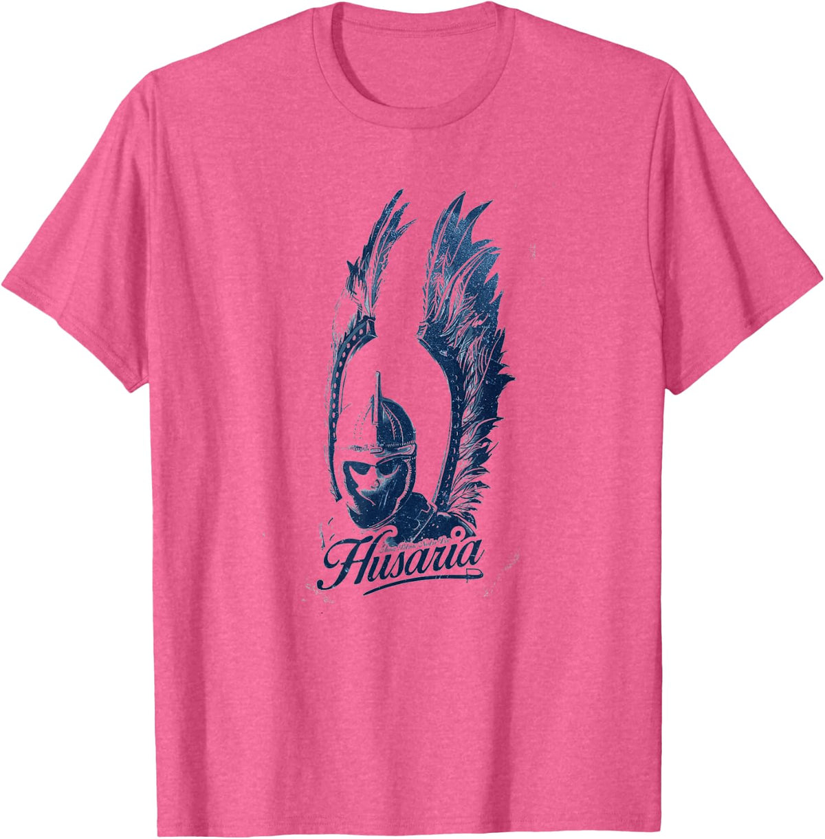Polish Hussar Cavalry with Wings T-Shirt - Pink Heather