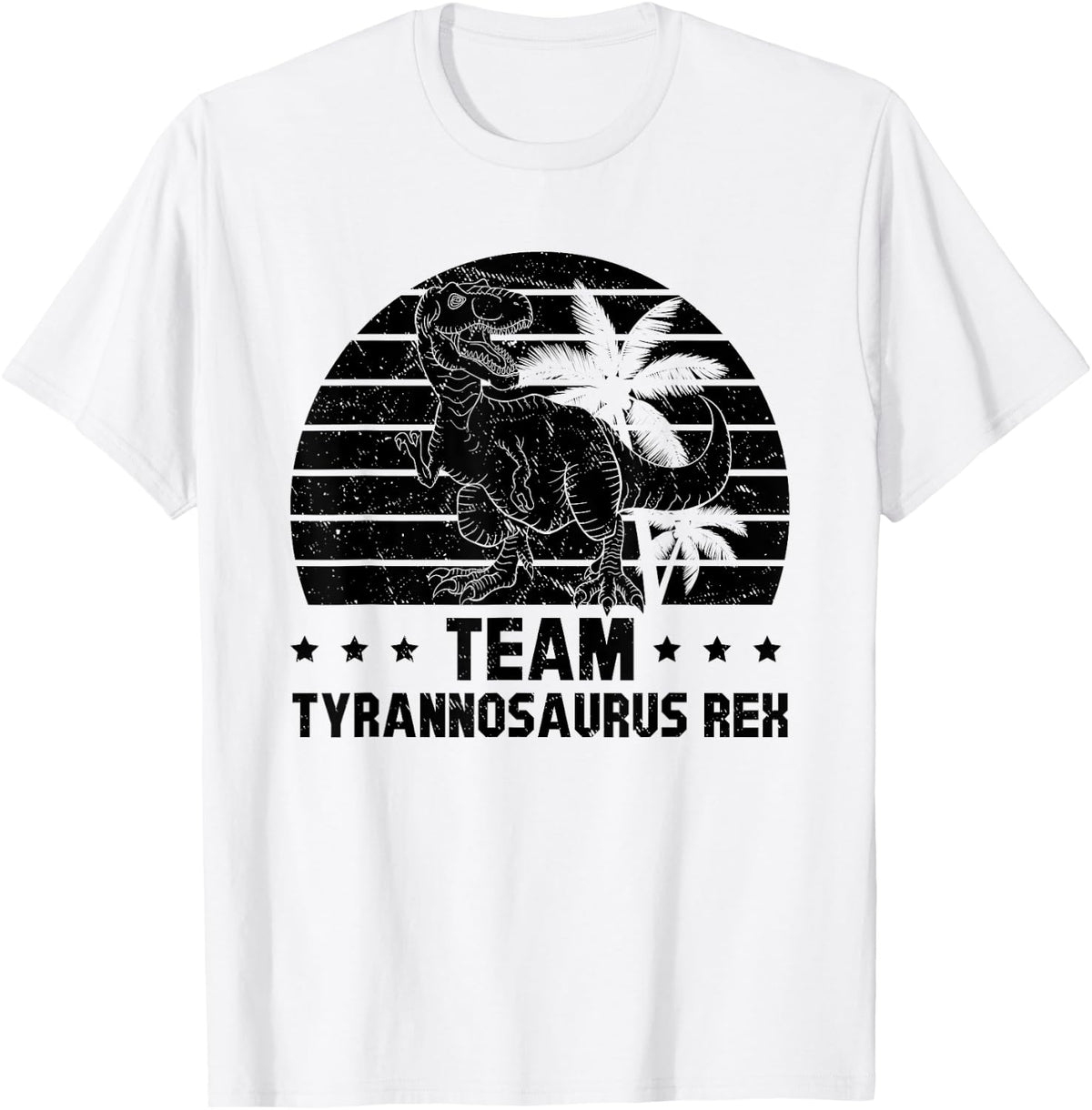 Dinosaur Funny Dino - Team Tyrannosaurus Rex T-Shirt - White