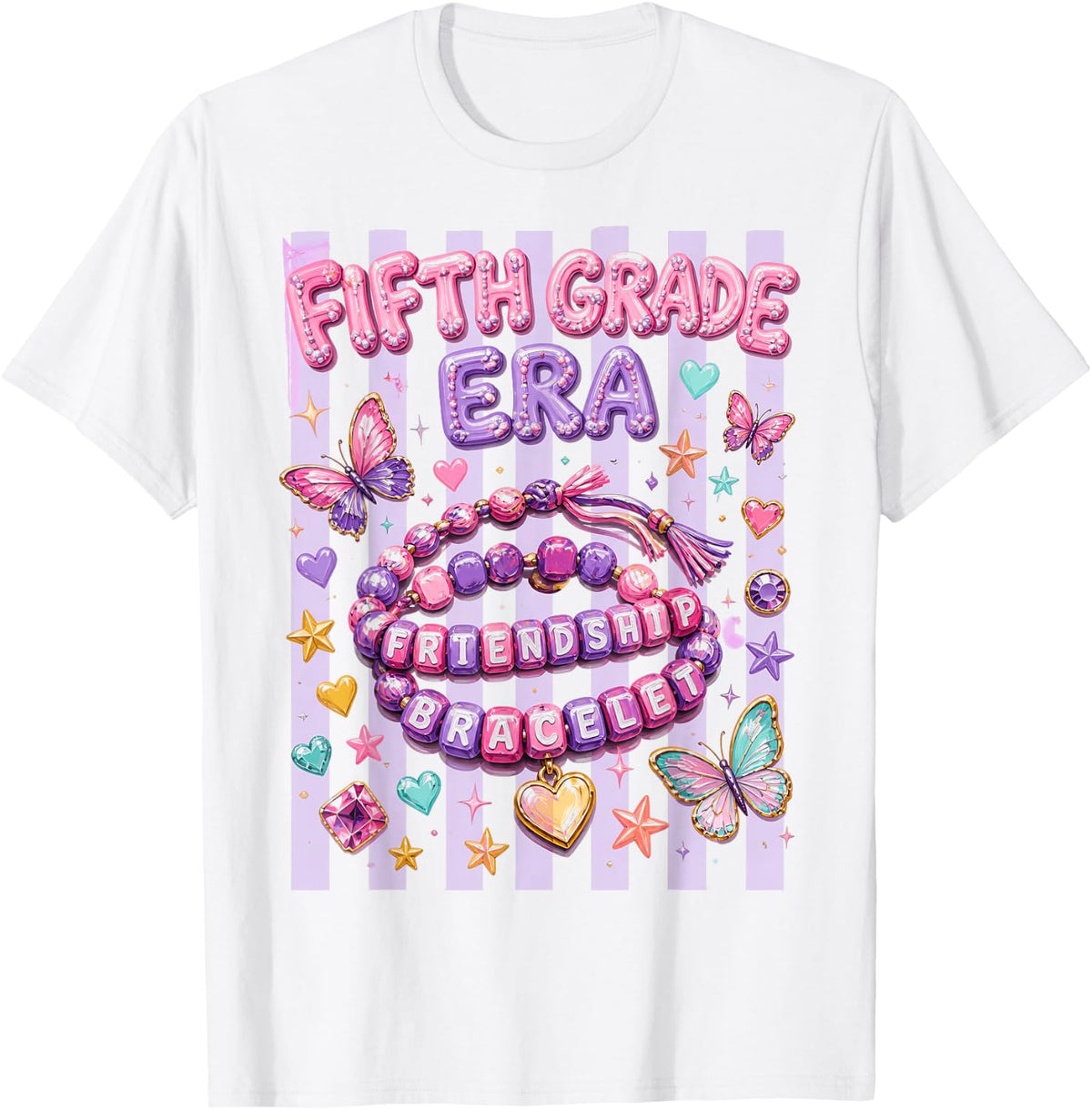Fifth Grade Loading T-Shirt - White