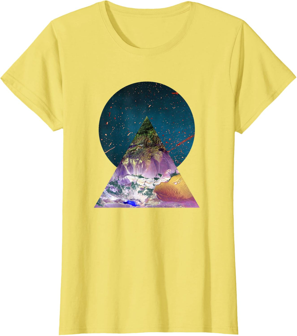 Horizon T-Shirt - Lemon Yellow