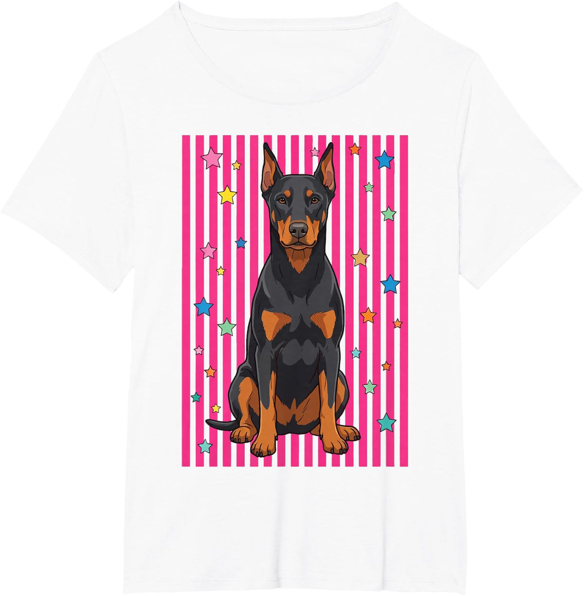 Doberman Summer T-Shirt - White