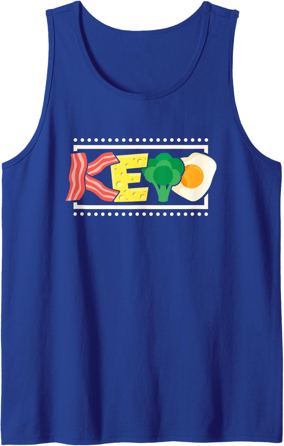 Keto Tank Top - Royal Blue