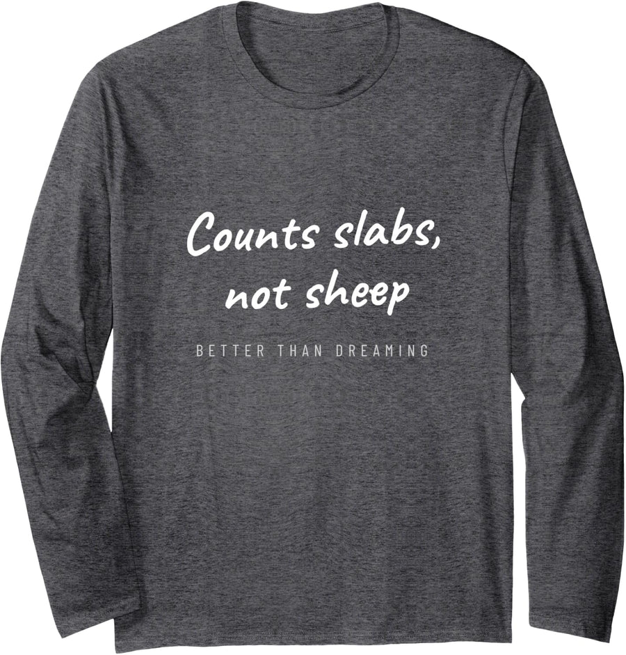 Crappie Jig Fishing Freshwater Fishing Crappie Fishing Long Sleeve T-Shirt - Adult Unisex Dark Heather Grey