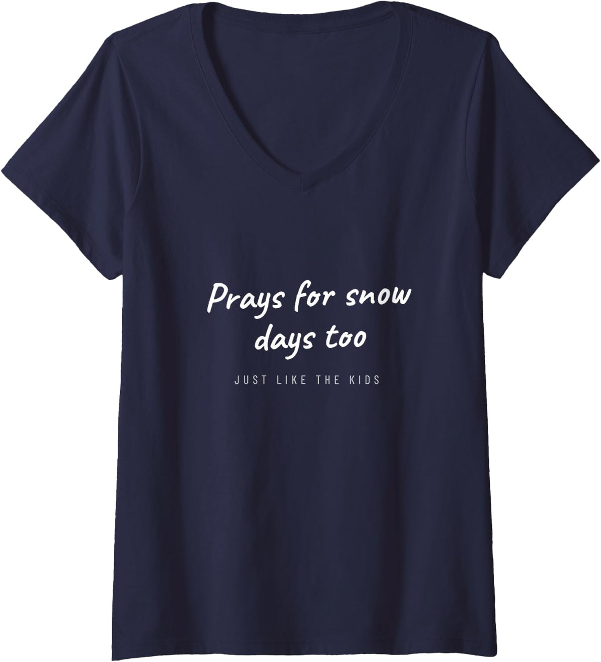 Women's School Bus Driver Morning Route Yellow Bus Bus Driver V-Neck T-Shirt - Navy Blue