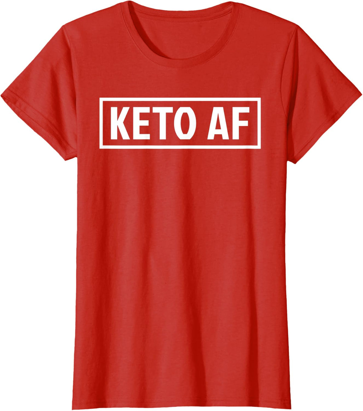 Keto AF T-Shirt - Red