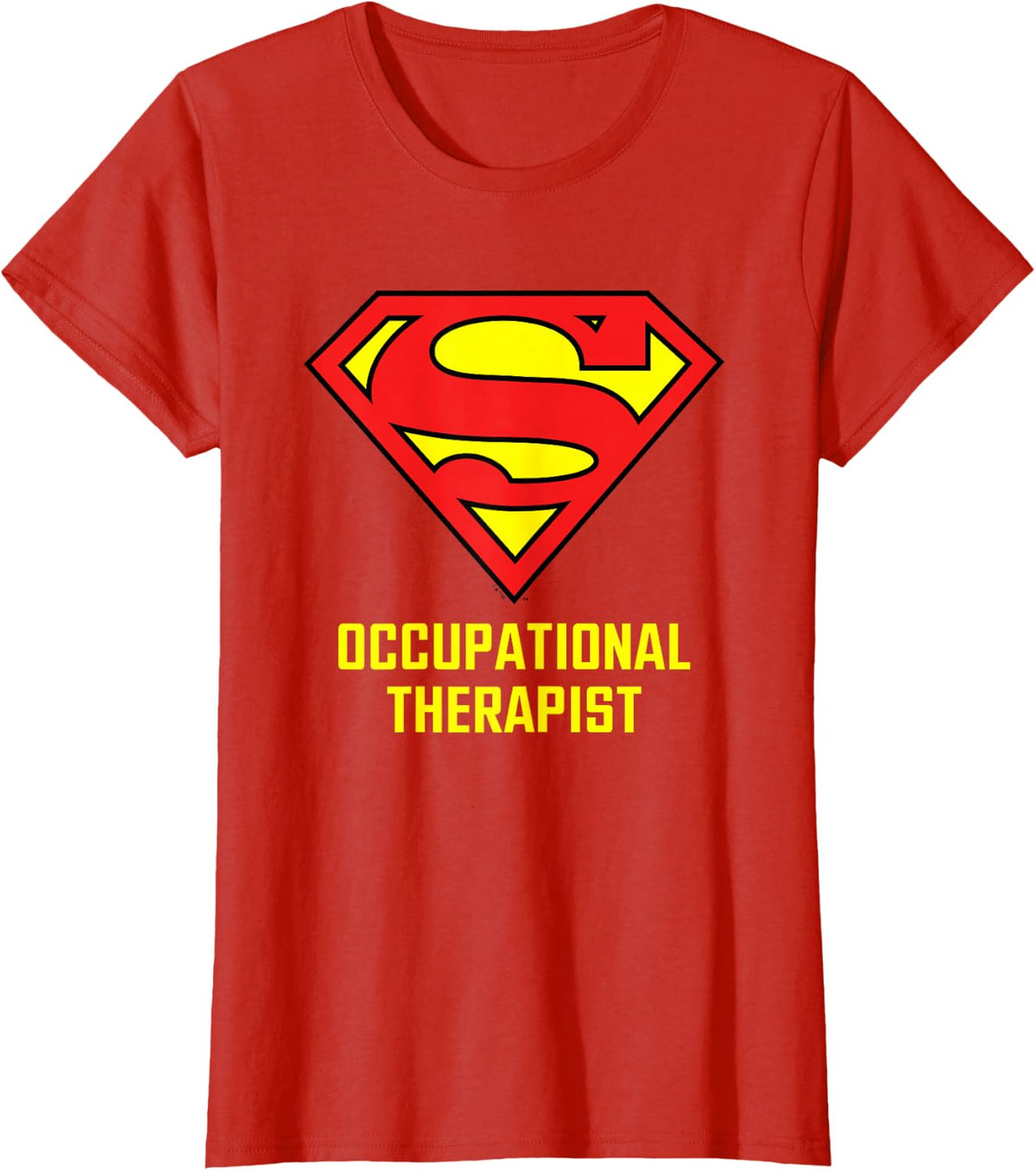 Superman Super Occupational Therapist T-Shirt - Red
